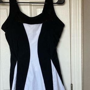 Women One Piece Swimsuit Skirt swimmer